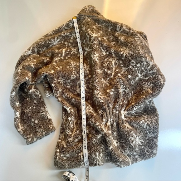 Vintage Columbia Taupe Zip Up Fleece Sweater, S - Picture 3 of 4